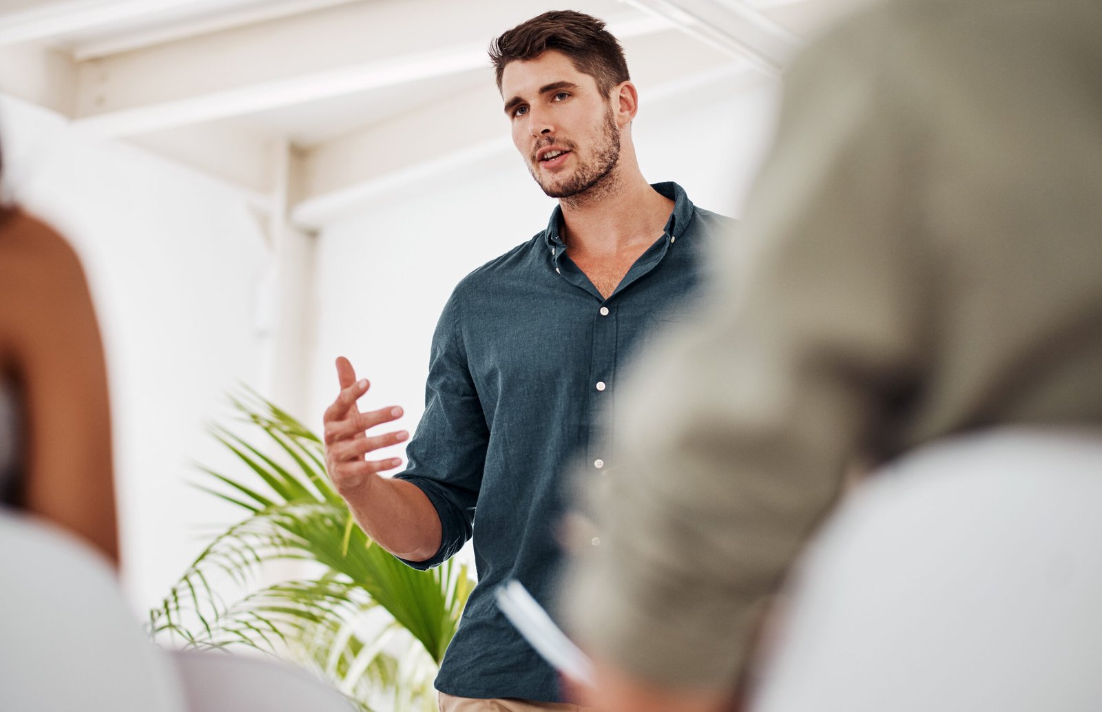 Getting the ball rolling with a productive meeting.